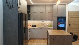 Kolor betonu w meblach kuchennych